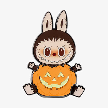 Happy Halloween Party Series - LABUBU Pumpkin Fridge Magnet Badge