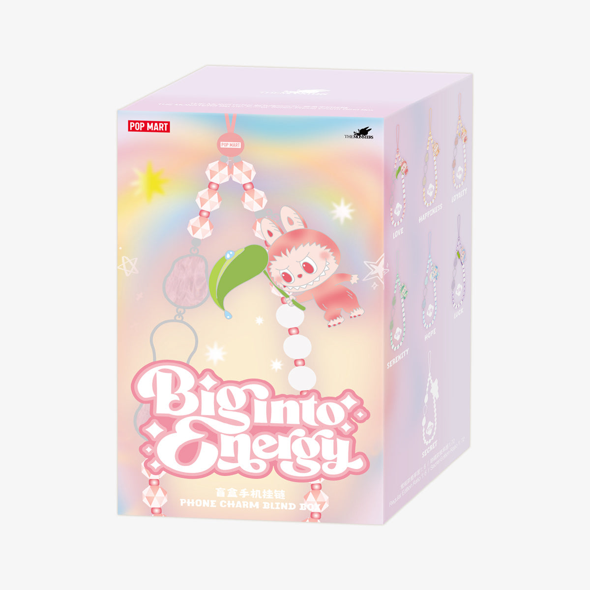 THE MONSTERS Big into Energy Series-Phone Charm Blind Box