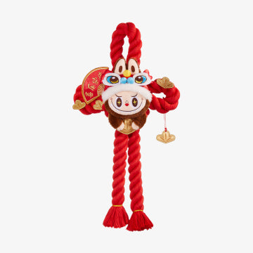 Wealthy Snake's New Year Celebration Series - LABUBU Plush Door Decoration
